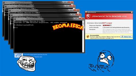 como crear un virus falso broma